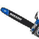 Ver imagem 3 de Motosserra Profissional Nakashi NCS500 À Gasolina Com Vela NGK 49,3cc 2T Sabre de 18 Pol