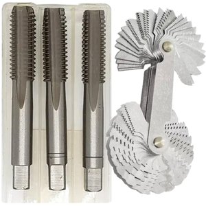 Kit Jogo de Macho - Unc 3/4 X 10 + Cálibre de Rosca 52 Lâm.