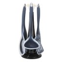 Ver imagem 1 de Conjunto 7 Peças Silicone Preto Utensílios Duráveis