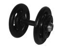 Ver imagem 1 de Dumbbell Pintado Pegada Emborrachada Academia Fitness 16kg