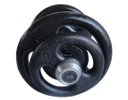Ver imagem 2 de Dumbbell Pintado Pegada Emborrachada Academia Fitness 16kg