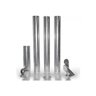 KIT CHAMINÉ GALVANIZADO PARA FOGÃO A LENHA - 1