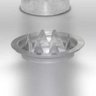 KIT CHAMINÉ GALVANIZADO PARA FOGÃO A LENHA - 4
