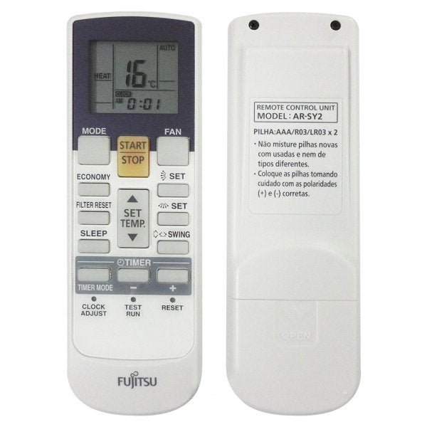 Télécommande Universelle De Rechange Pour Climatiseur Fujitsu AR AR Rem1u Fujitsu Ar Rey1u Ar Rea2e Ar Ref3e Ar Reg1u Ar Red1u Ar Ref1u Ar Rea1e 91916439