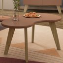 Ver mais imagens de Mesa de Centro Orgânica 90cm para Sala Cassia Terracota A09 - Mpozenato