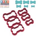 Ver imagem 4 de Kit Cortador Doce Impresso Osso Cachorro Patrulha Pet 6pc 2,5cm até 5cm