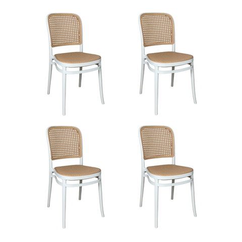Cadeira de Jantar Roma para Sala e Cozinha - Branco - 4