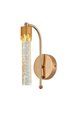 Ver imagem 1 de Arandela Dourada Cristal Bolha LED 5W 3000K Bivolt PARIS LUZ