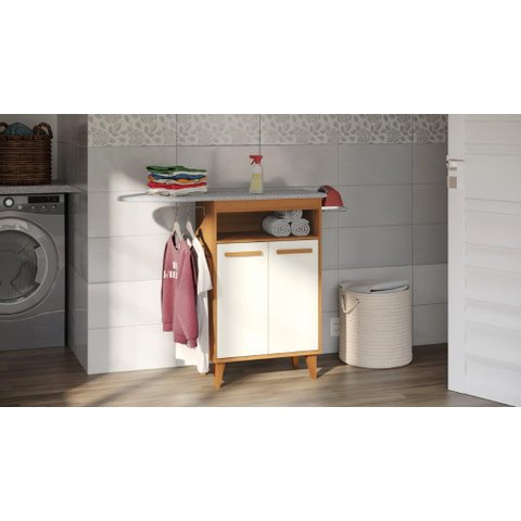 Tábua de Passar Ho Estilo Retrô Cor Branco / Cinamomo