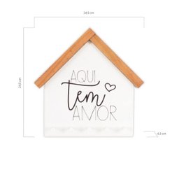 Porta-chaves e Correspondência Amor Madeira e Aço Geguton - 2
