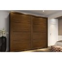 Ver imagem 1 de Guarda Roupa Casal Henn 2 Portas de Correr 4 Gavetas Thor