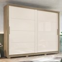 Ver imagem 1 de Guarda-Roupa de Casal 2 Portas Deslizantes 4 Gavetas Palace Henn