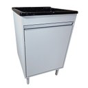 Ver imagem 1 de Tanque de Fibra Grande 40l com Gabinete Mdf 55cm Montado