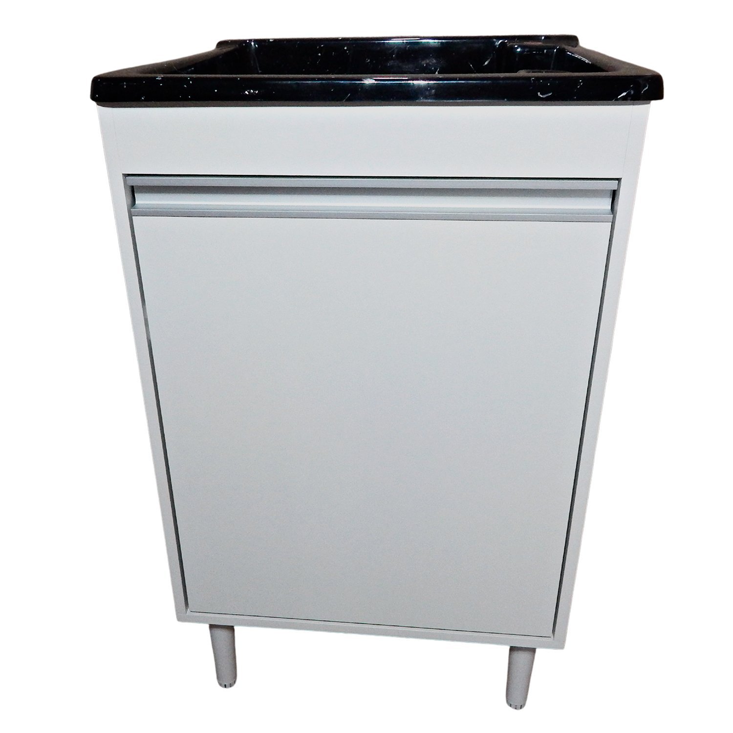 Tanque de Fibra Grande 40l com Gabinete Mdf 55cm Montado - 6