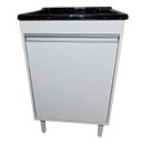 Ver imagem 6 de Tanque de Fibra Grande 40l com Gabinete Mdf 55cm Montado