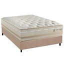 Ver imagem 1 de Conjunto Box Casal: Colchão Molas Herval Maxspring C1626 + Base Crc Suede Clean (138x188)