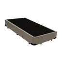 Ver imagem 1 de Base Cama Box Solteiro Suede Bege Rc Sono Leve 38x88x188