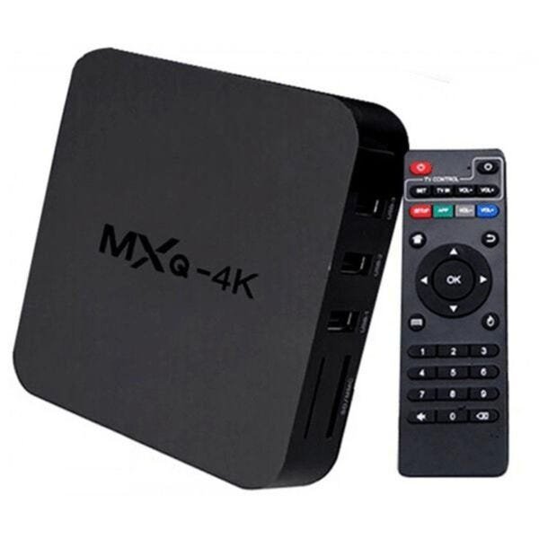TV Box 4K Mxq Pro 32 Gb de Memória Interna + 4 Gb de Ram Android 9.1 - 3