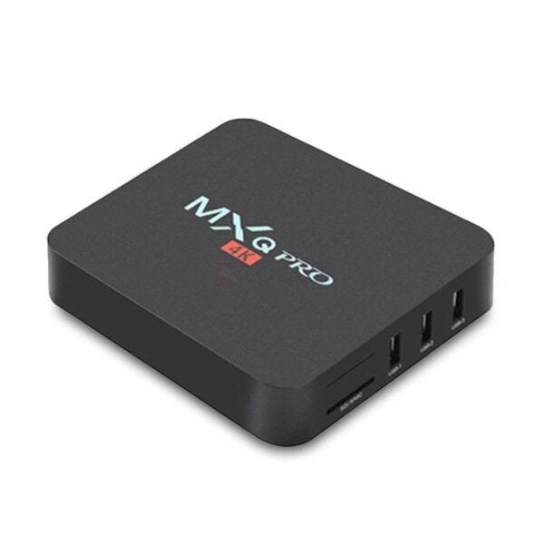 TV Box 4K Mxq Pro 32 Gb de Memória Interna + 4 Gb de Ram Android 9.1 - 2