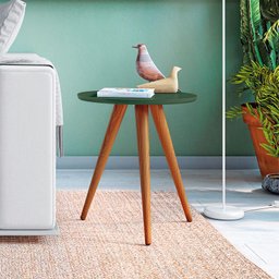 Mesa Lateral Ambiente Sorelle Verde Pistache – Hb Móveis - 1