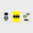 Ver imagem 1 de Kit Três Quadros Batman KID