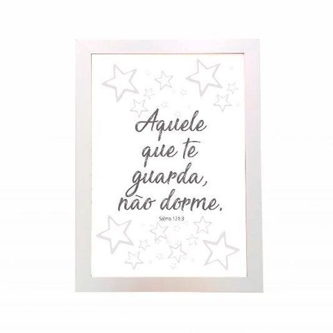 Quadro Aquele que te guarda, não dorme