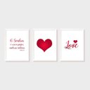 Ver imagem 1 de Kit Três Quadros O Senhor é o meu pastor, nada me faltará