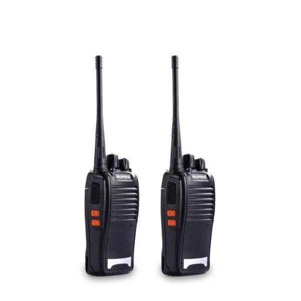 Kit 2 Rádio Comunicador Baofeng 777s Profissional Ht Uhf 16 Canais - 5