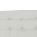 Ver imagem 3 de Cabeceira Casal King 193cm Para Cama Box Luna Napa Branco - SA Móveis