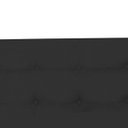 Ver imagem 3 de Cabeceira Casal King 193cm Para Cama Box Luna Suede Preto - SA Móveis