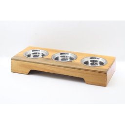 Comedouro Pet HG - modelo 2 - 3 tigelas - 2