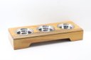 Ver imagem 1 de Comedouro Pet Hg - Modelo 2 - 3 Tigelas