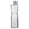 Garrafa de Vidro H2O 1 Litro Quadrada - 1