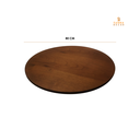 Ver imagem 7 de Prato Giratório para Servir Sobrepor Mesa de Jantar 80 Cm Castanho