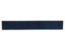 Ver imagem 7 de Cabeceira Painel para Cama Box Casal Queen Tecido Veludo - Azul