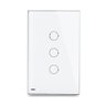Interruptor Livolo Touch Led 3 Vias - Padrão Brasileiro 4x2 - Branco - 1