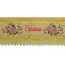 Ver imagem 4 de Jogo de Toalhas de Banho e Rosto bordadas. Estampa: Rosas e Botões. Cor: Amarelo. Dohler Artesanalle