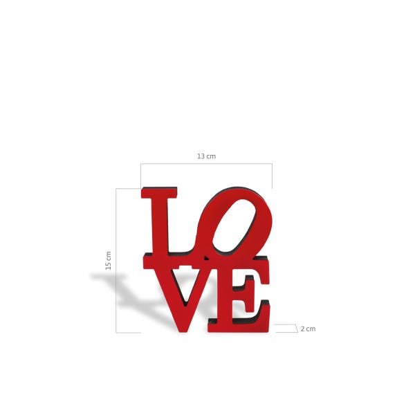 Letras Decorativas Love - 4