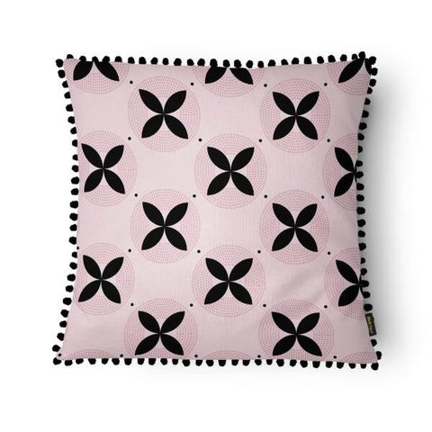 Capa para Almofada Dolce com Grelot 43x43cm - Belchior - Flor