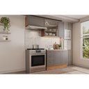 Ver imagem 1 de Kit de Cozinha Completa 3 Peças Bella (2aéreos+1balcão) C3p25 Nogal/cinza - Carraro