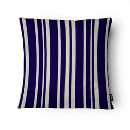 Capa para Almofada Paradise 43x43cm - Belchior - Azul/ Listada - 1
