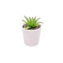 Ver imagem 1 de CACHEPOT SUPORTE MADEIRA GRANILITE PINK QUARTZ ROSA