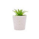 Ver imagem 2 de CACHEPOT SUPORTE MADEIRA GRANILITE PINK QUARTZ ROSA