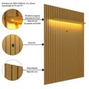 Ver imagem 6 de Painel Ripado para TV até 70 Polegadas com LED MDF 222CMX242CM e Olivar Móveis London