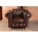 Ver imagem 6 de Conjunto De Sofá Luís Xv 2 Lugares + 2 Poltronas Chesterfield Capitonê - Couríssimo Marrom Café