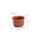 Ver imagem 2 de Kit 5 cumbuca cerâmica refratária marrom jogo para feijoada