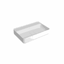 Ver imagem 3 de Cuba de Apoio Retangular C/ Mesa 60cm Branco - Deca Deca Loucas