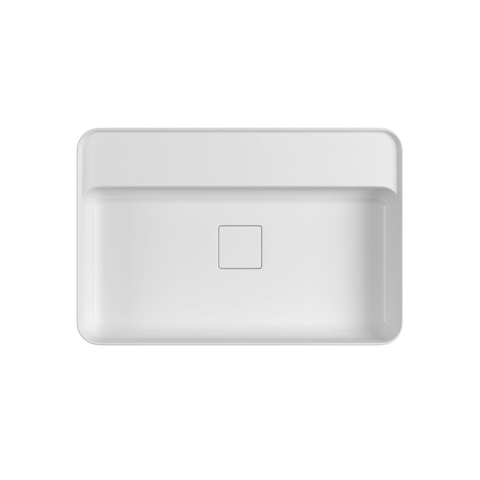 Cuba de Apoio Retangular C/ Mesa 60cm Branco - Deca Deca Loucas