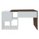 Ver imagem 2 de Escrivaninha Artany Urban 2 Prateleiras Ipê