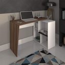 Ver imagem 7 de Escrivaninha Artany Urban 2 Prateleiras Ipê
